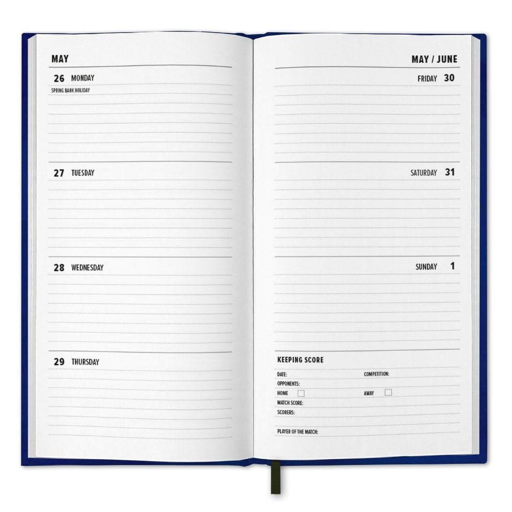 (image for) Chelsea FC Slim Diary 2025