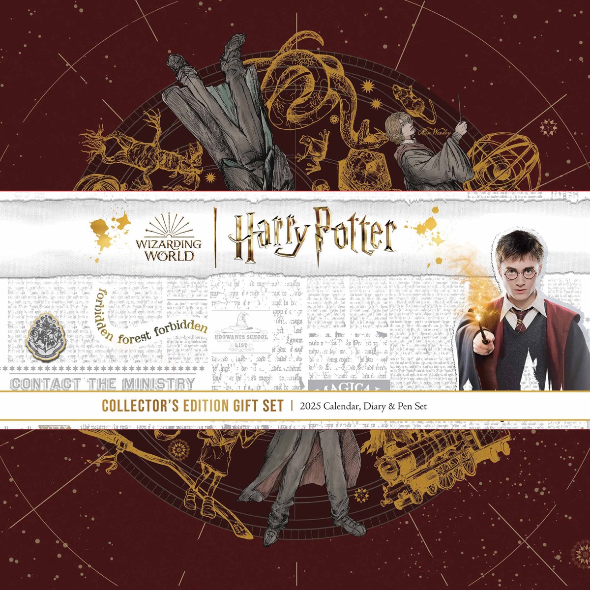 (image for) Harry Potter Calendar & Diary Gift Box 2025