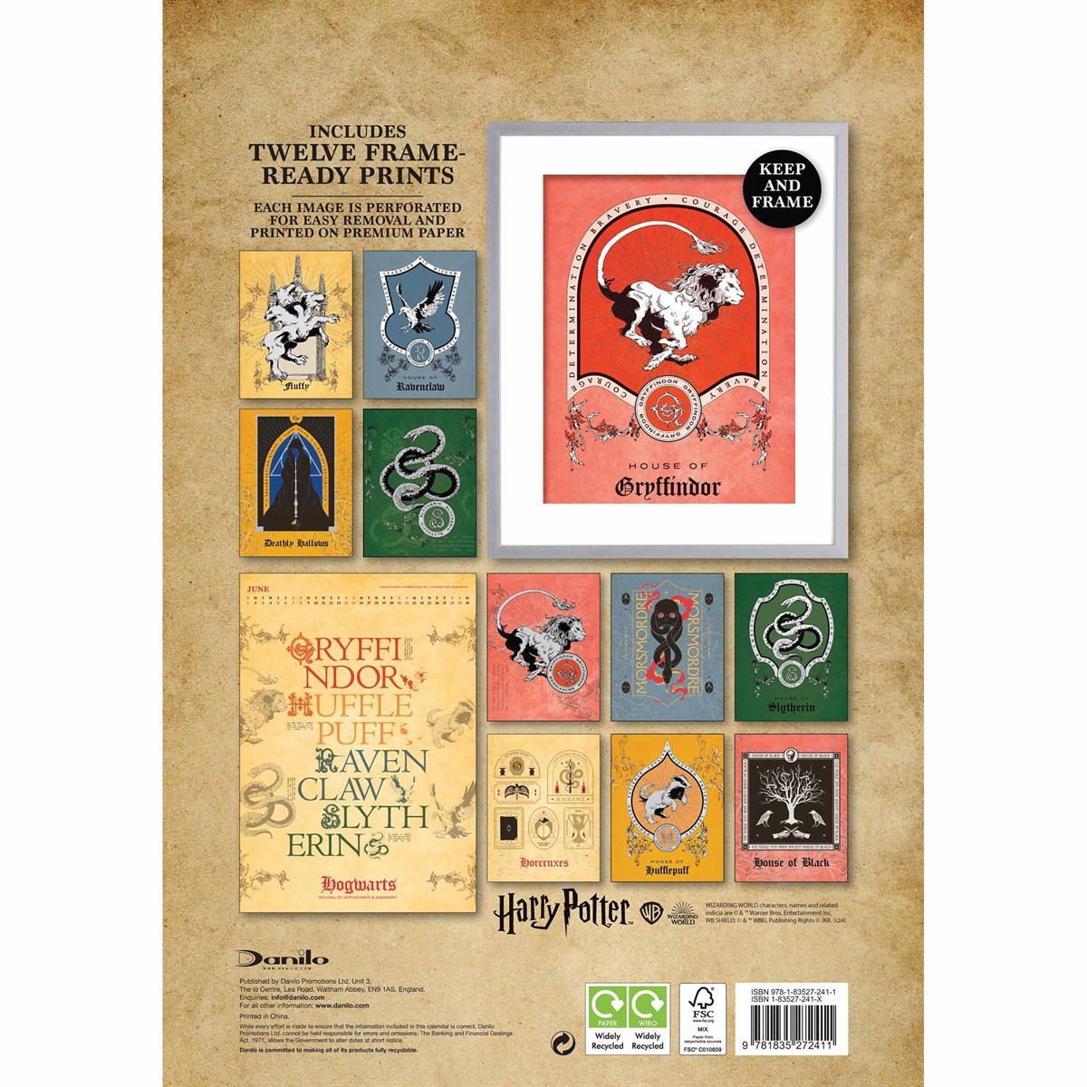 (image for) Harry Potter Deluxe Calendar 2025