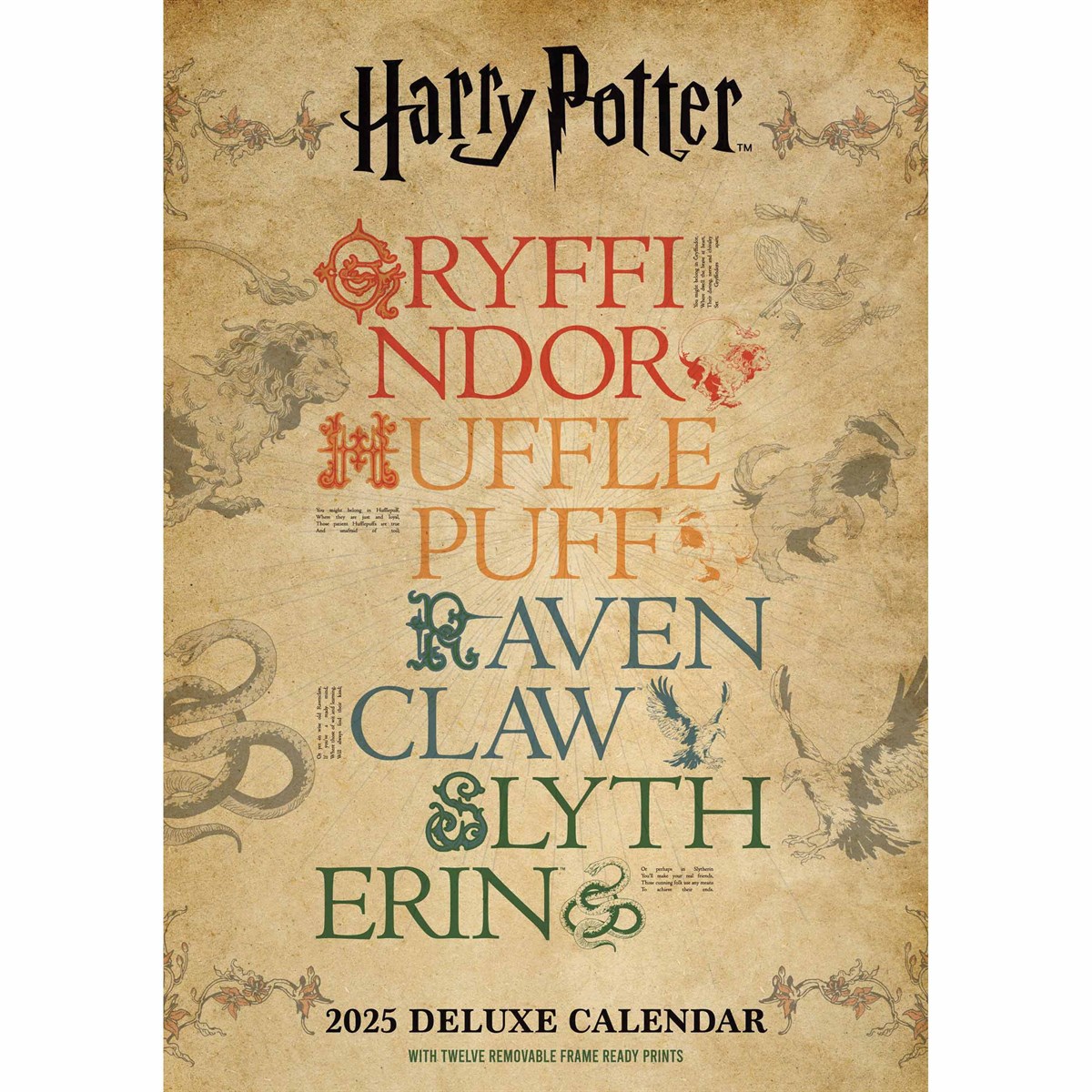 (image for) Harry Potter Deluxe Calendar 2025