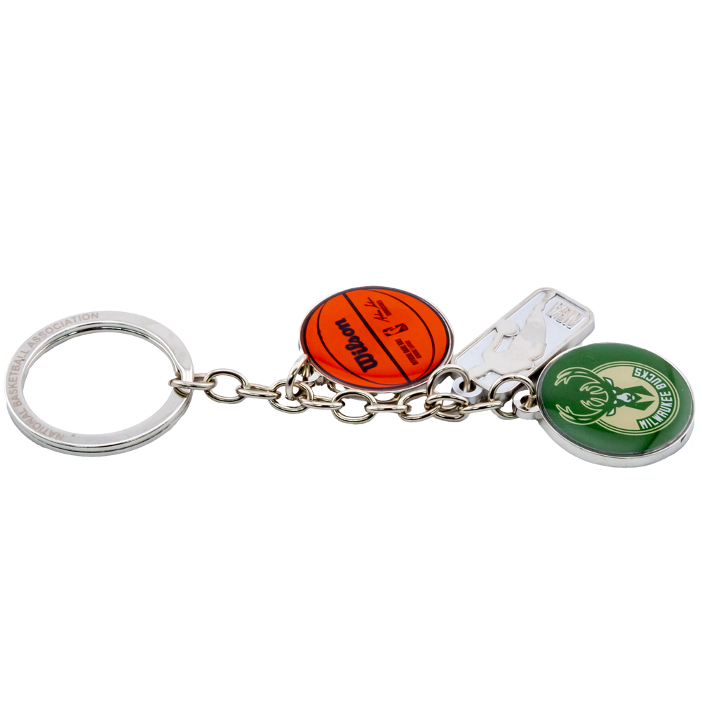(image for) Milwaukee Bucks Charm Keyring