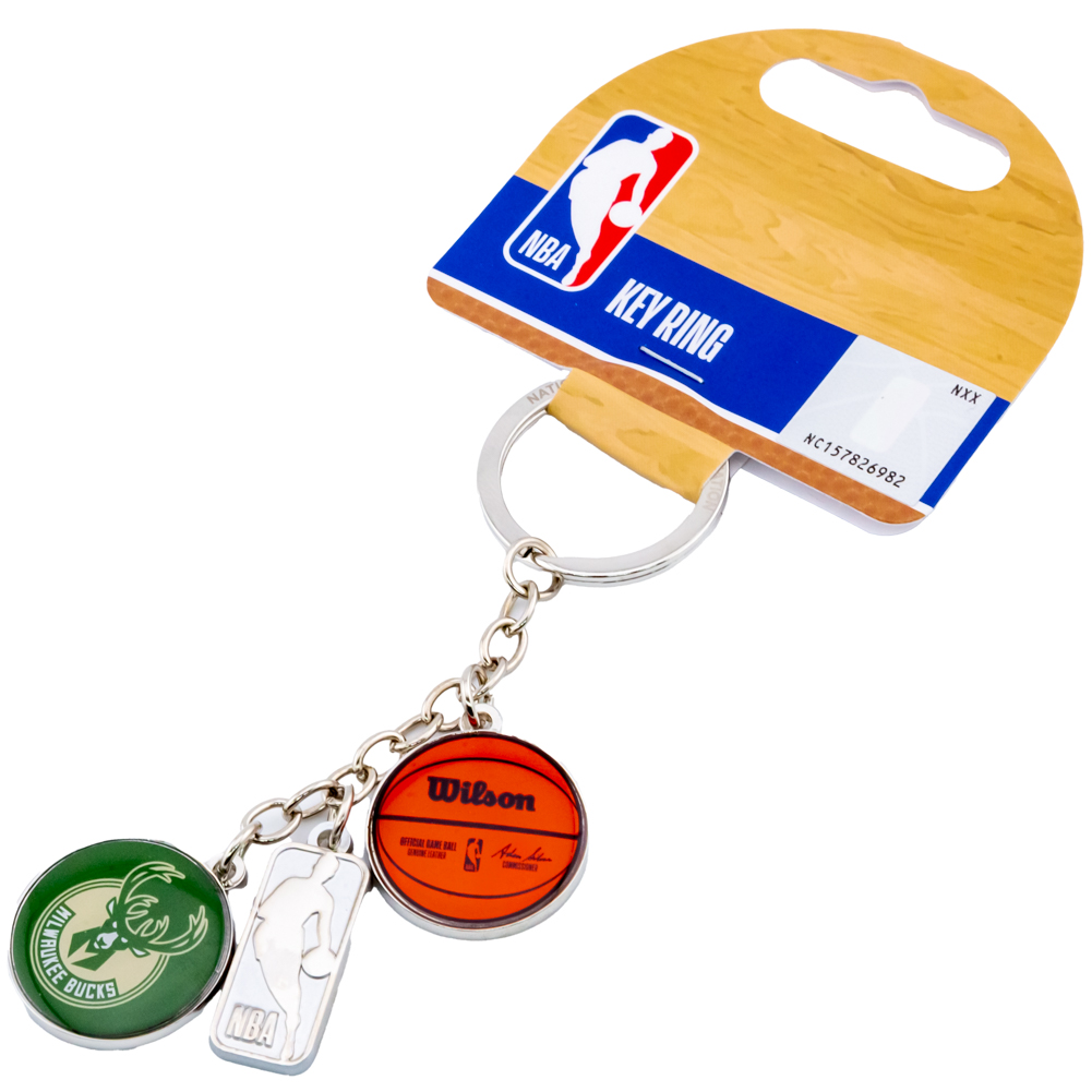 (image for) Milwaukee Bucks Charm Keyring