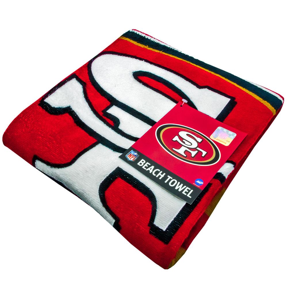 (image for) San Francisco 49ers Stripe Towel
