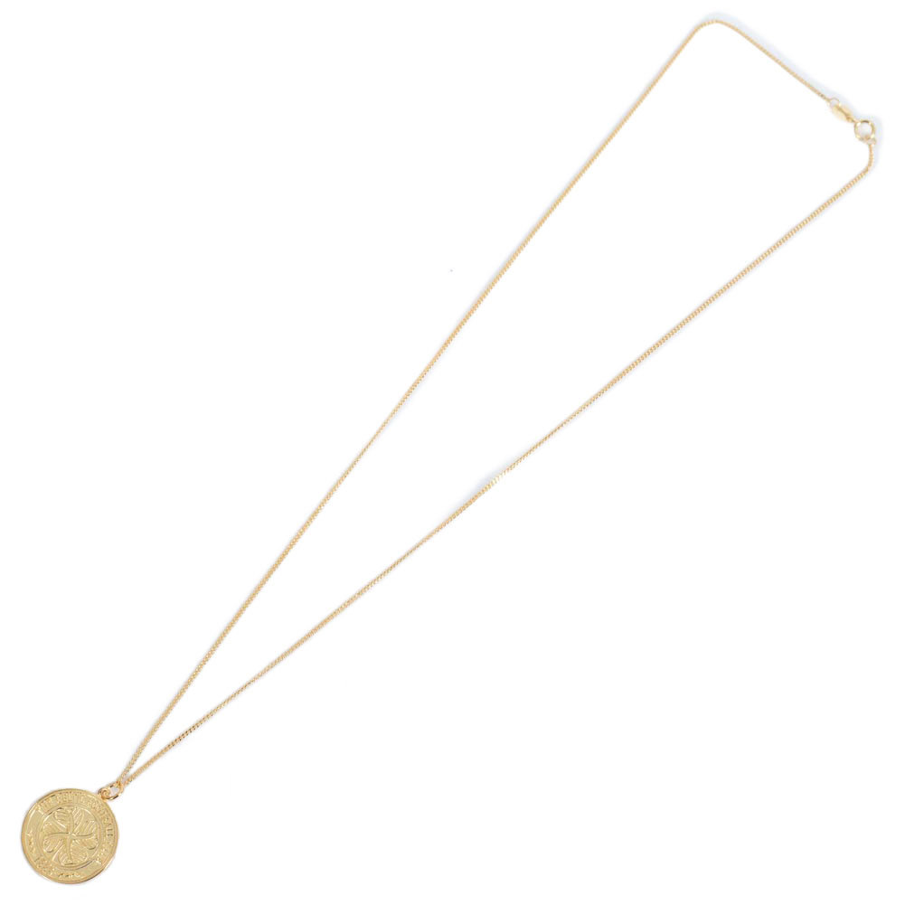 (image for) Celtic FC 18ct Gold Plated on Silver Pendant & Chain