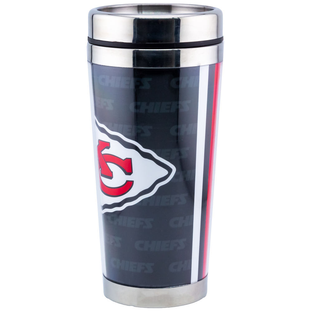 (image for) Kansas City Chiefs Full Wrap Travel Mug