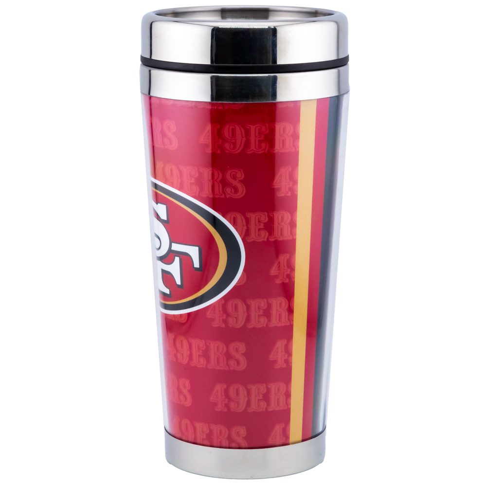 (image for) San Francisco 49ers Full Wrap Travel Mug