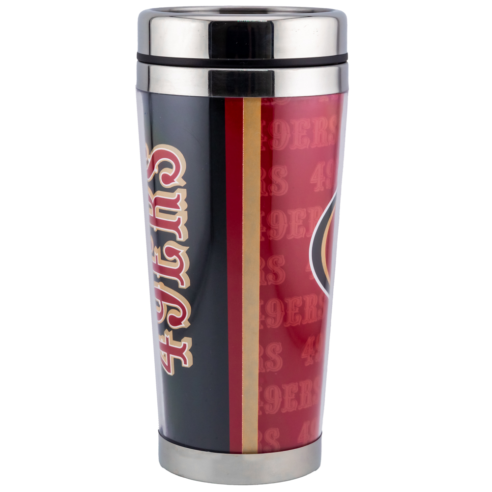 (image for) San Francisco 49ers Full Wrap Travel Mug