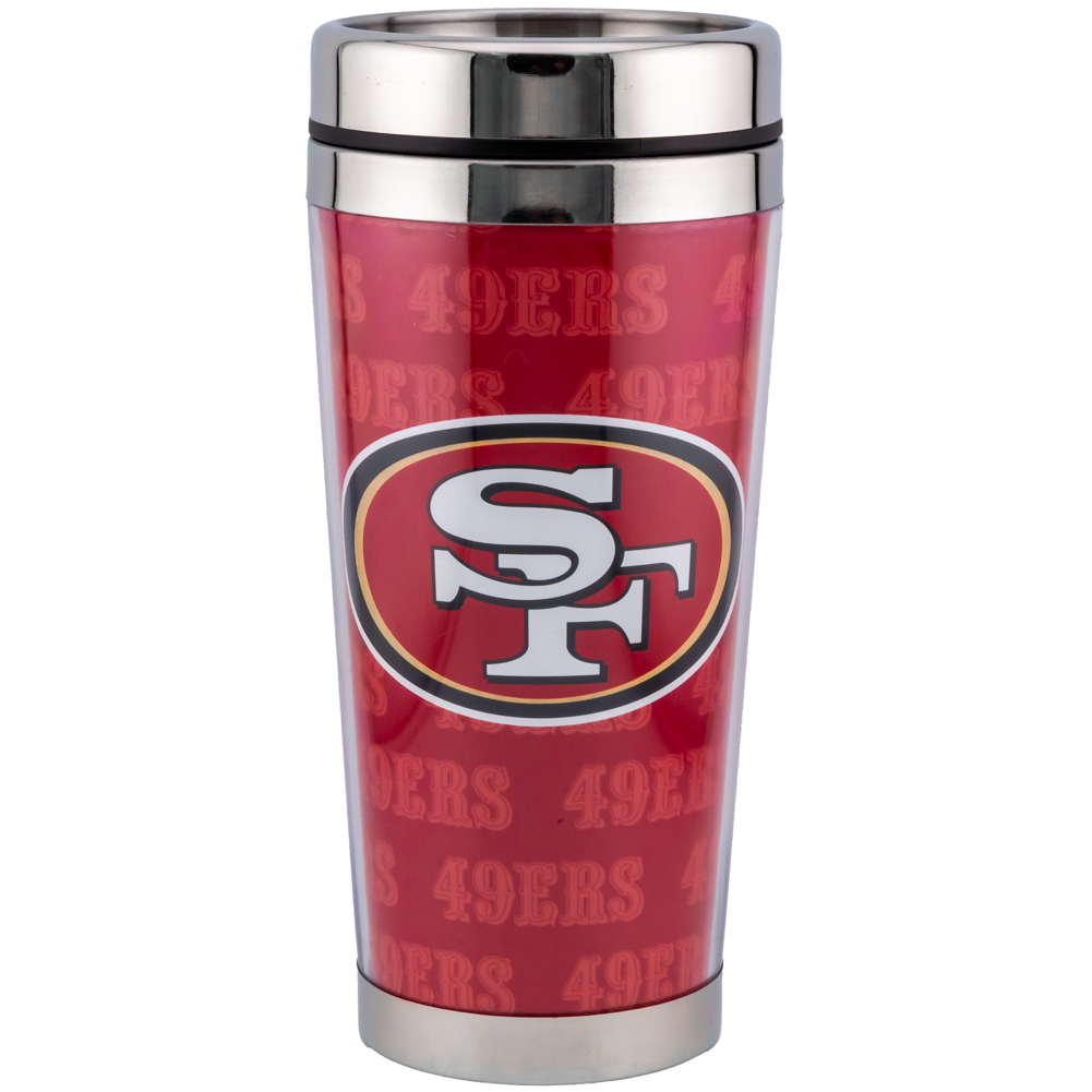 (image for) San Francisco 49ers Full Wrap Travel Mug