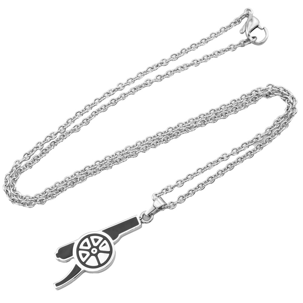 (image for) Arsenal FC Colour Cannon Pendant & Chain