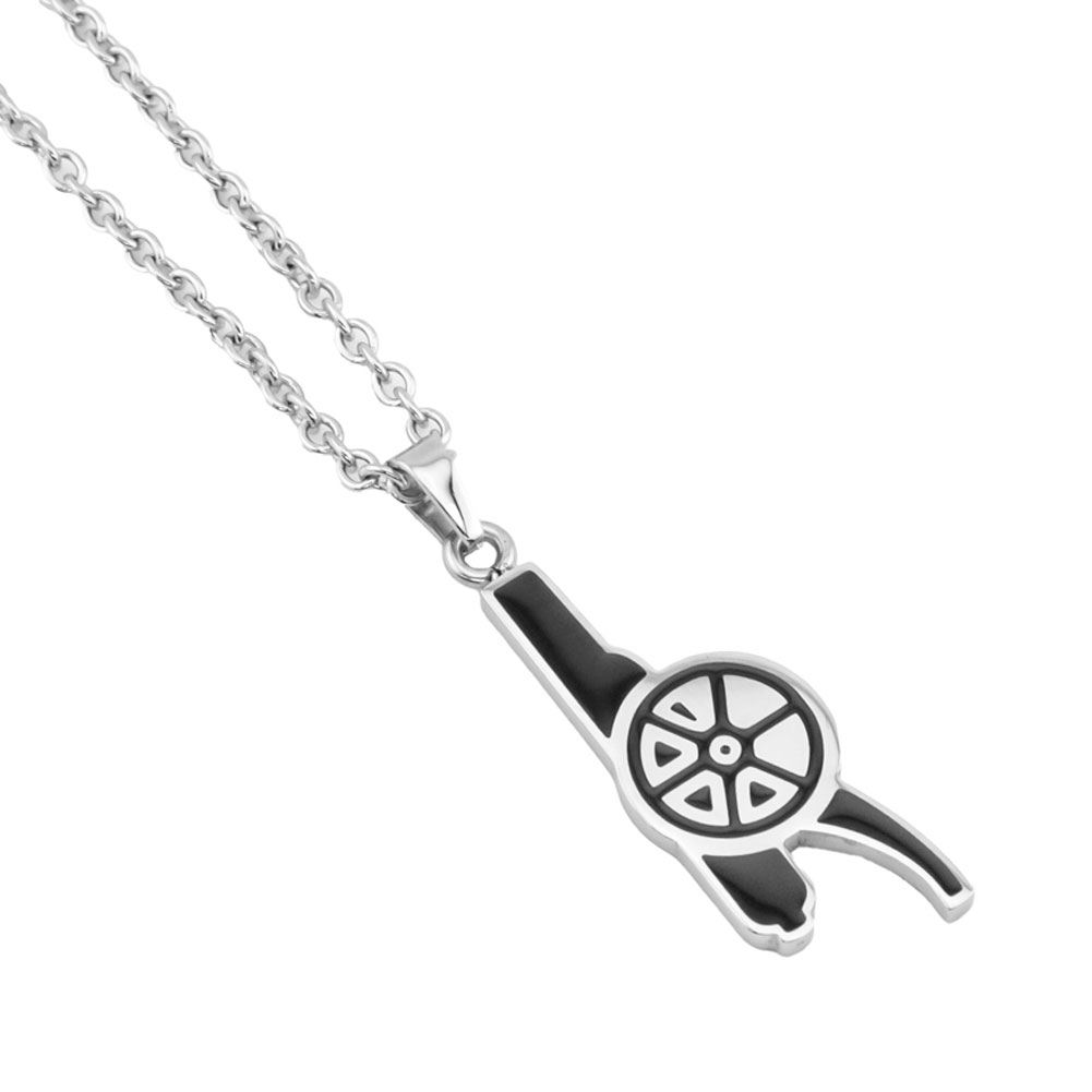(image for) Arsenal FC Colour Cannon Pendant & Chain