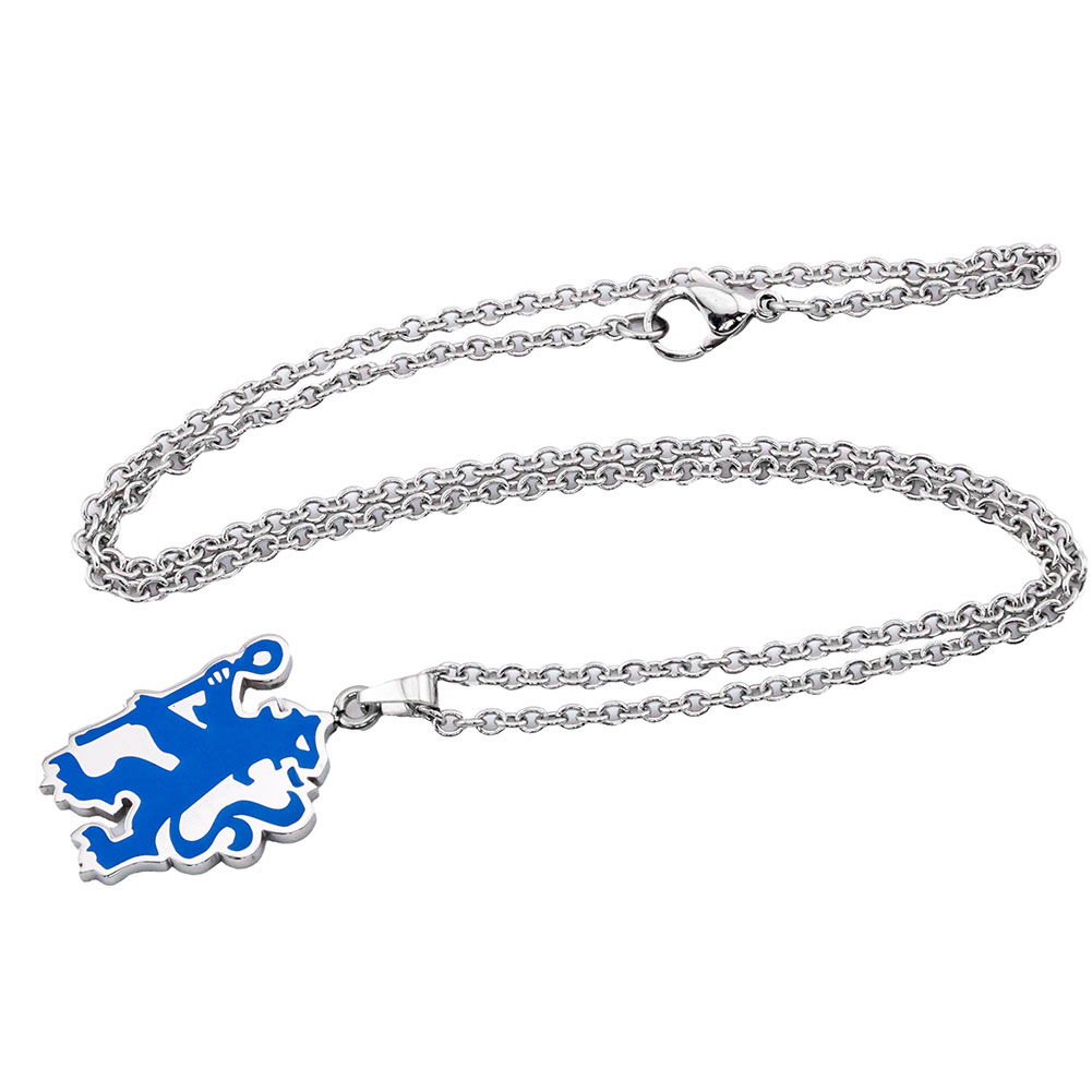 (image for) Chelsea FC Colour Lion Pendant & Chain