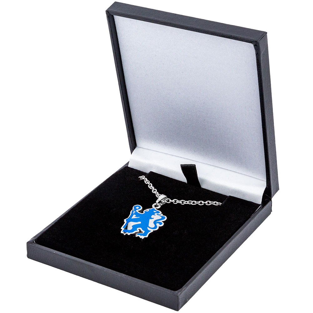 (image for) Chelsea FC Colour Lion Pendant & Chain