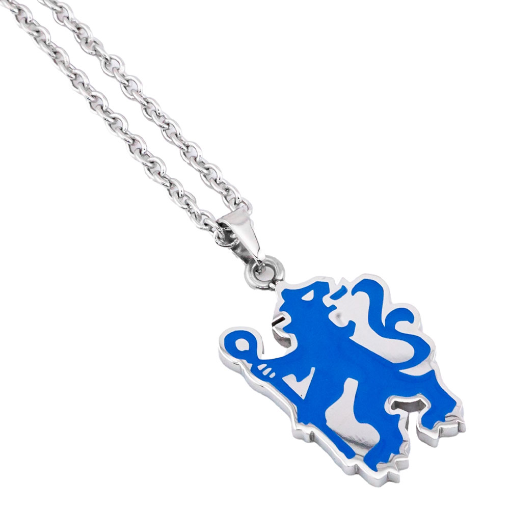 (image for) Chelsea FC Colour Lion Pendant & Chain