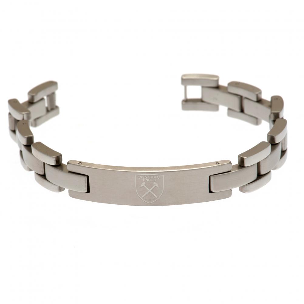(image for) West Ham United FC Stainless Steel Bracelet