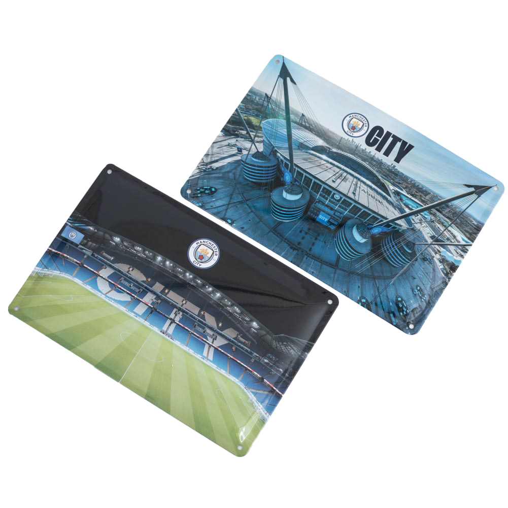 (image for) Manchester City FC 2pk Stadium Sign