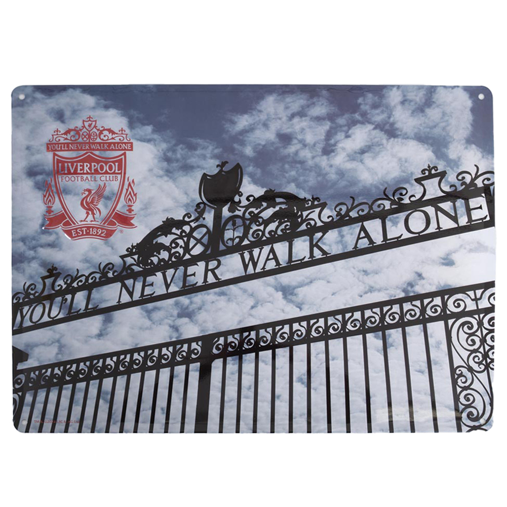 (image for) Liverpool FC Shankly Gates Large Sign