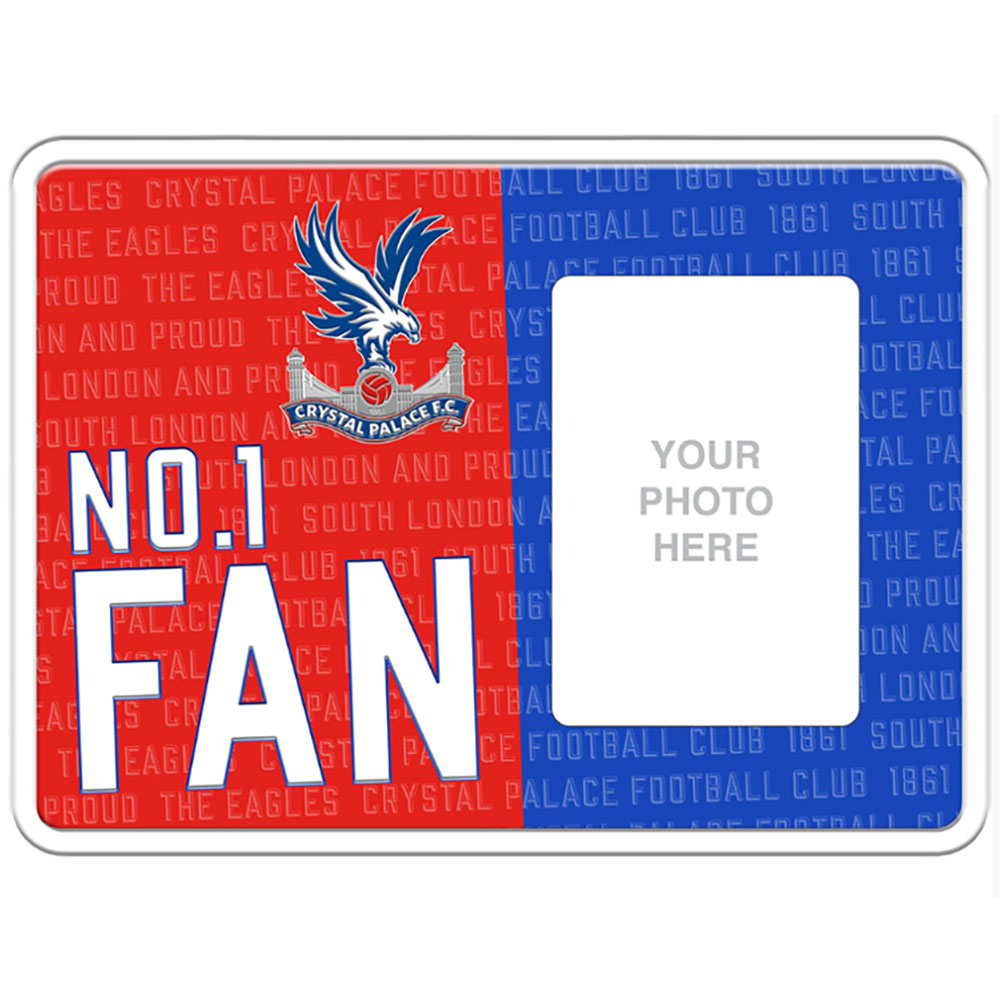 (image for) Crystal Palace FC No1 Fan Picture Frame Sign