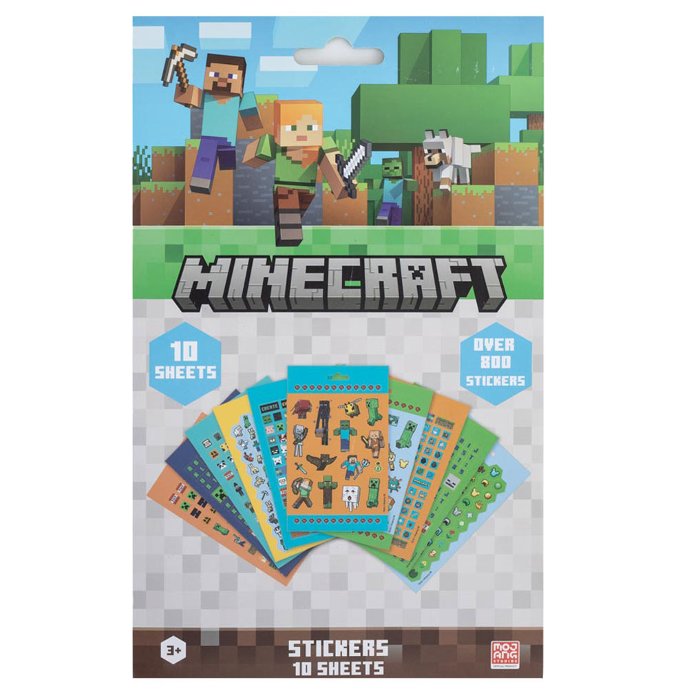 (image for) Minecraft 800pc Sticker Set