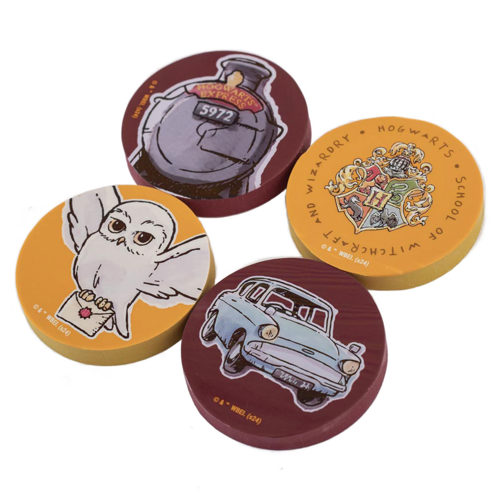 (image for) Harry Potter 4pk Eraser Set