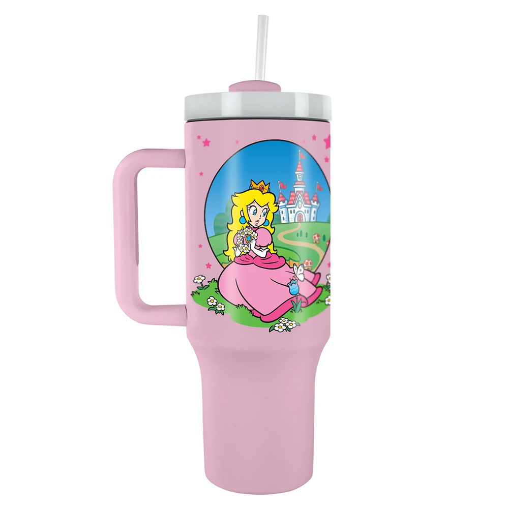 (image for) Super Mario Princess Peach 40oz Tumbler