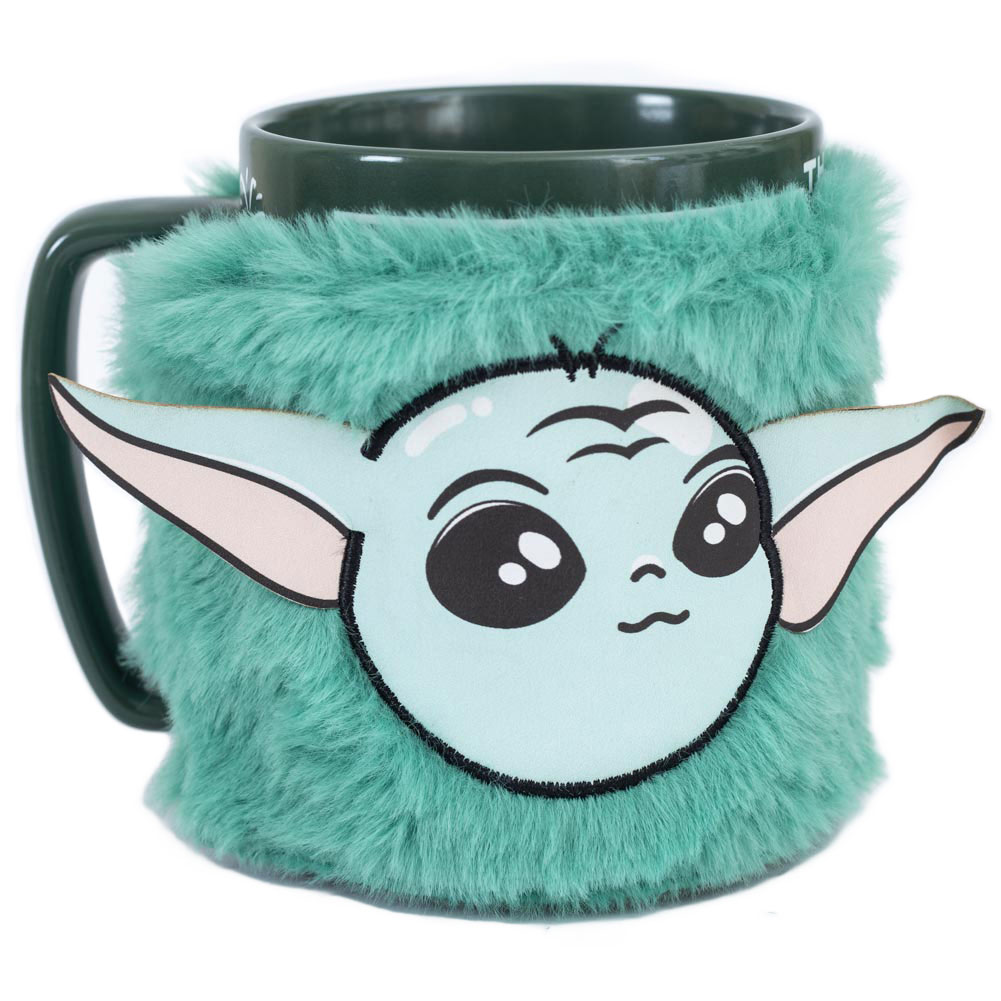 (image for) Star Wars: The Mandalorian Fuzzy Grogu Mug