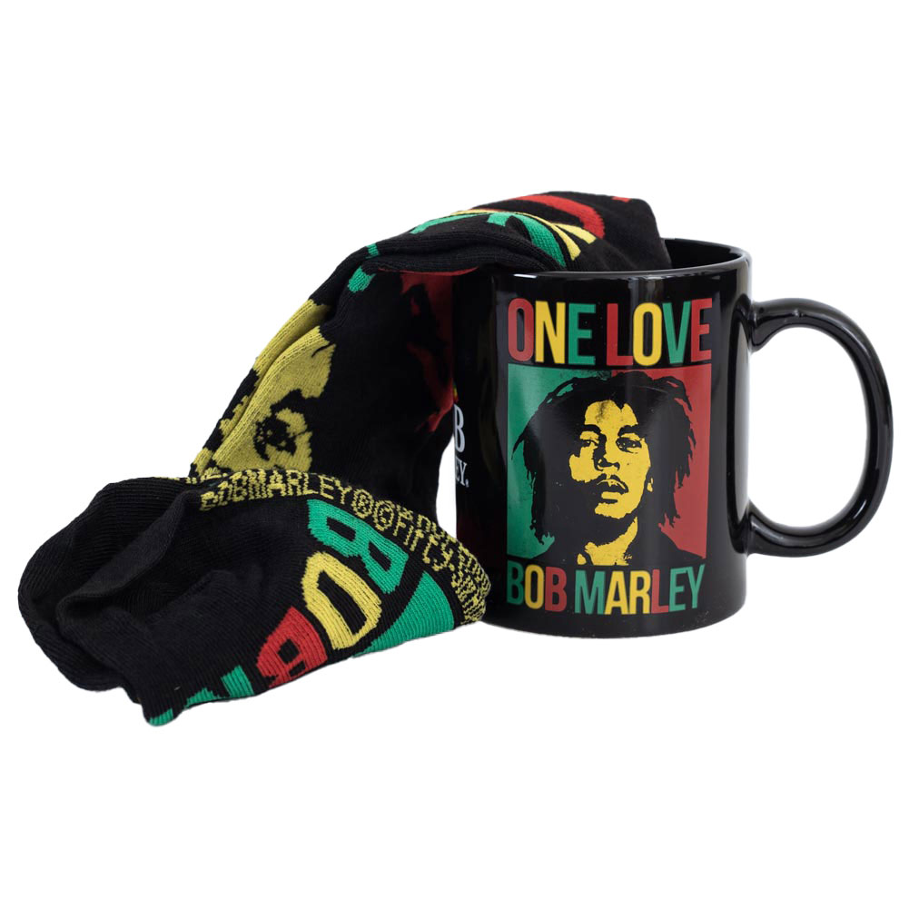 (image for) Bob Marley Mug & Sock Set