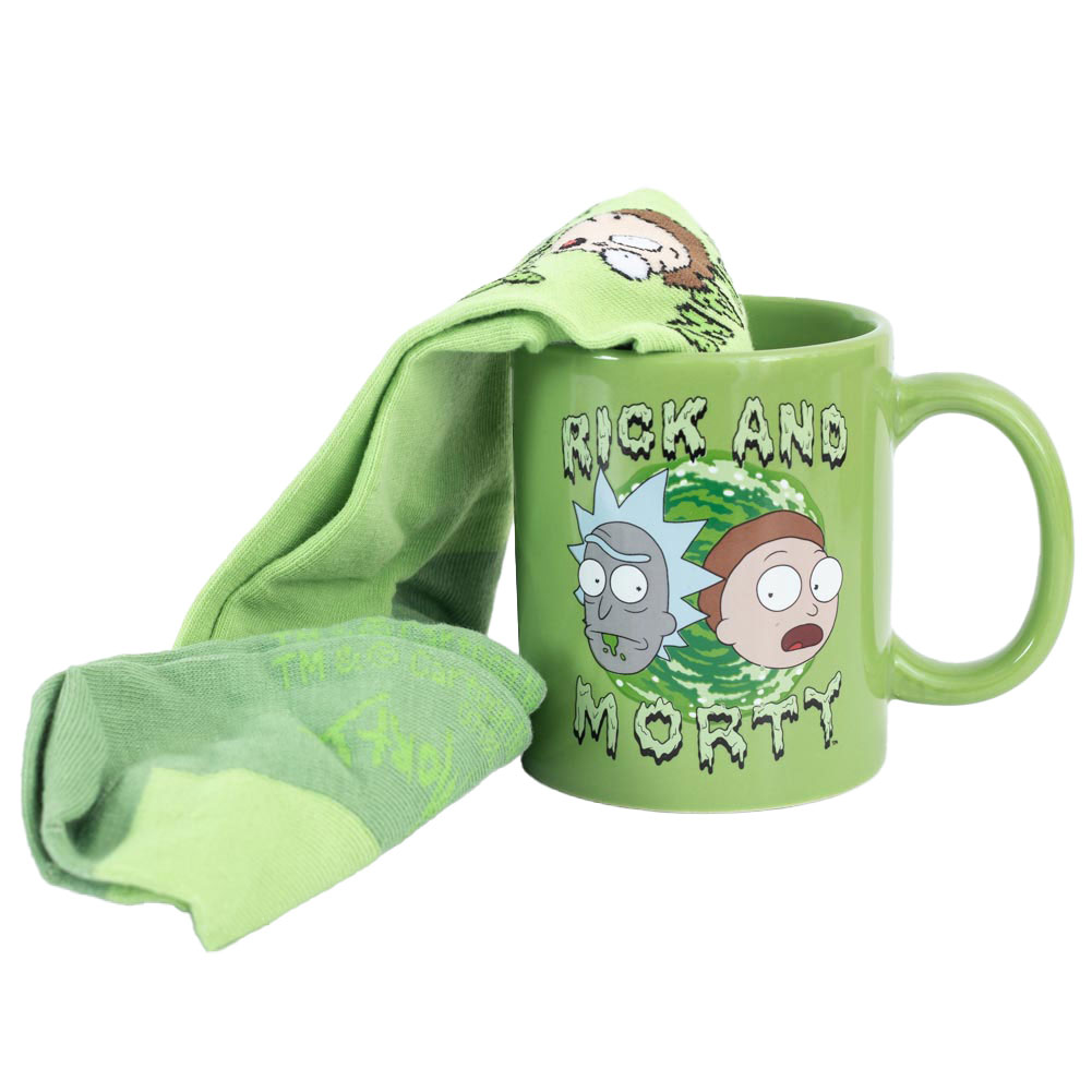 (image for) Rick And Morty Mug & Sock Set