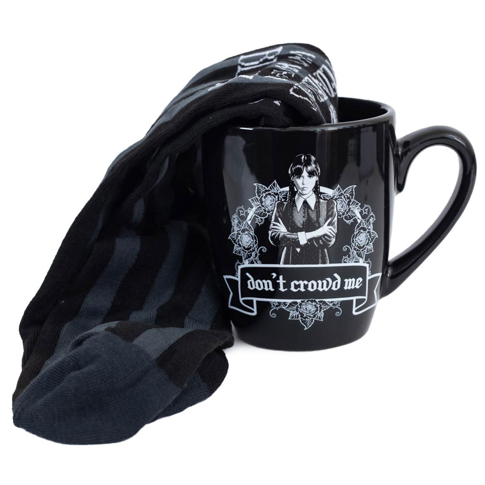 (image for) Wednesday Mug & Sock Set