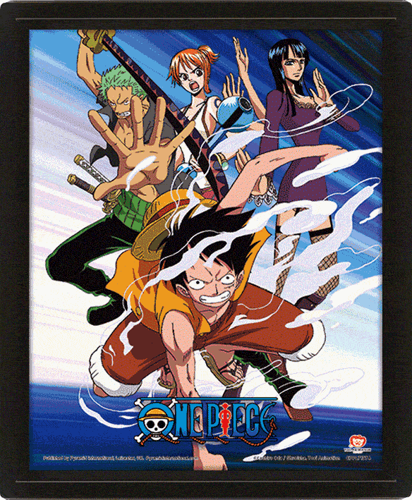 (image for) One Piece Framed Assault 3D Picture