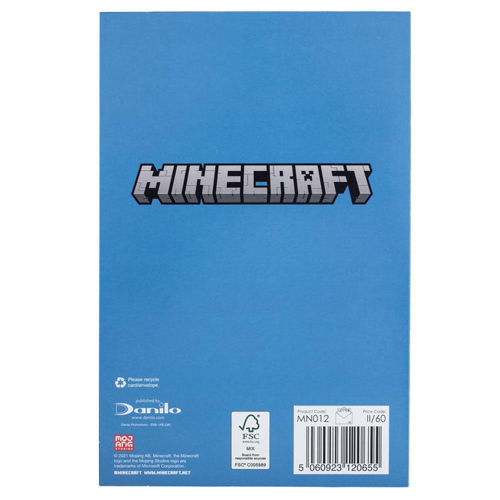 (image for) Minecraft Birthday Card