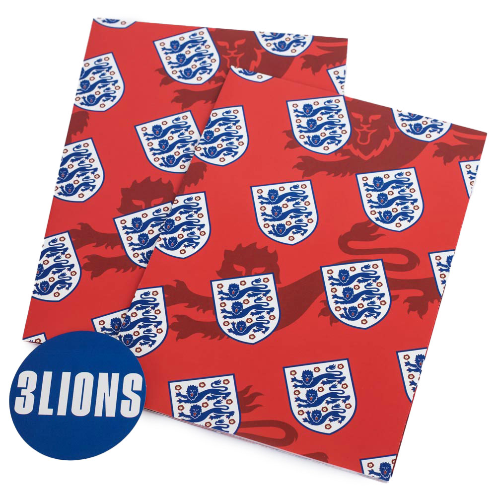 (image for) England FA Crest Gift Wrap
