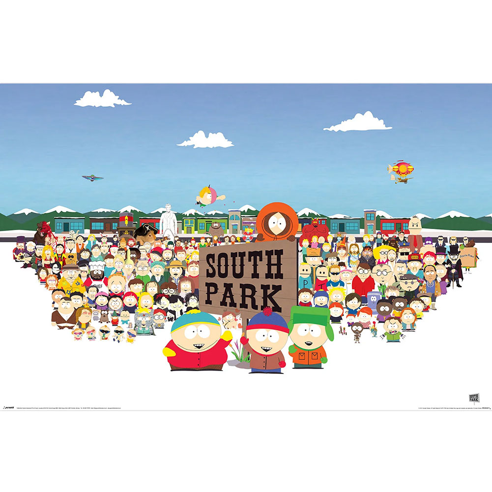 (image for) South Park Character Montage Poster 204