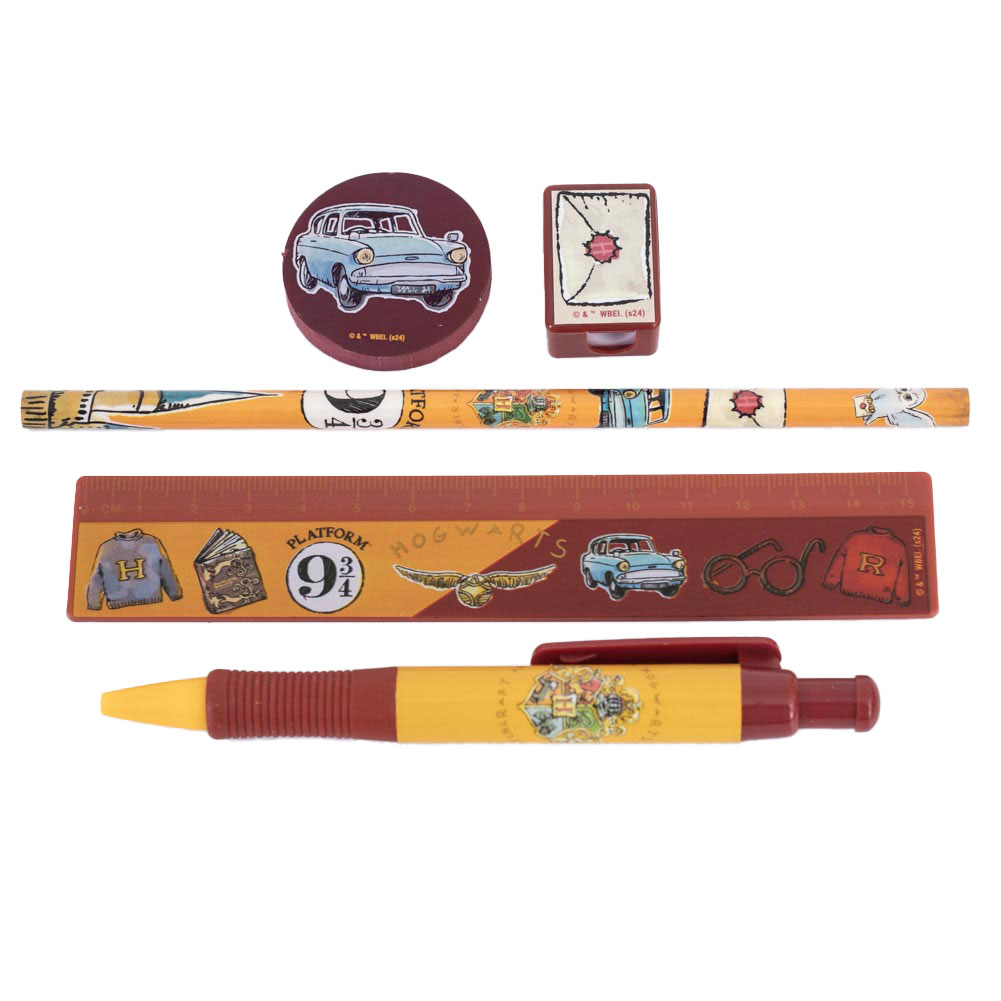 (image for) Harry Potter 5pc Stationery Set