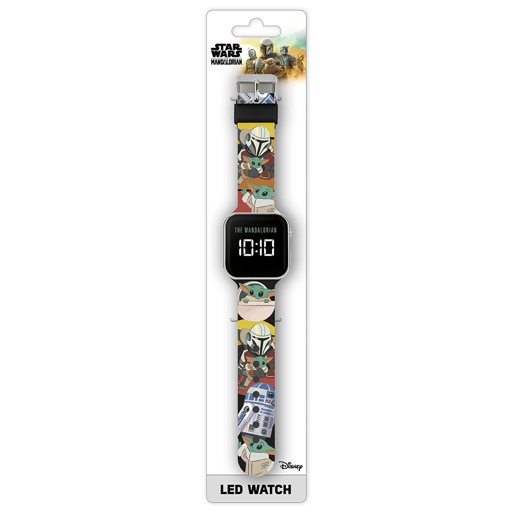 (image for) Star Wars: The Mandalorian Mando Junior LED Watch