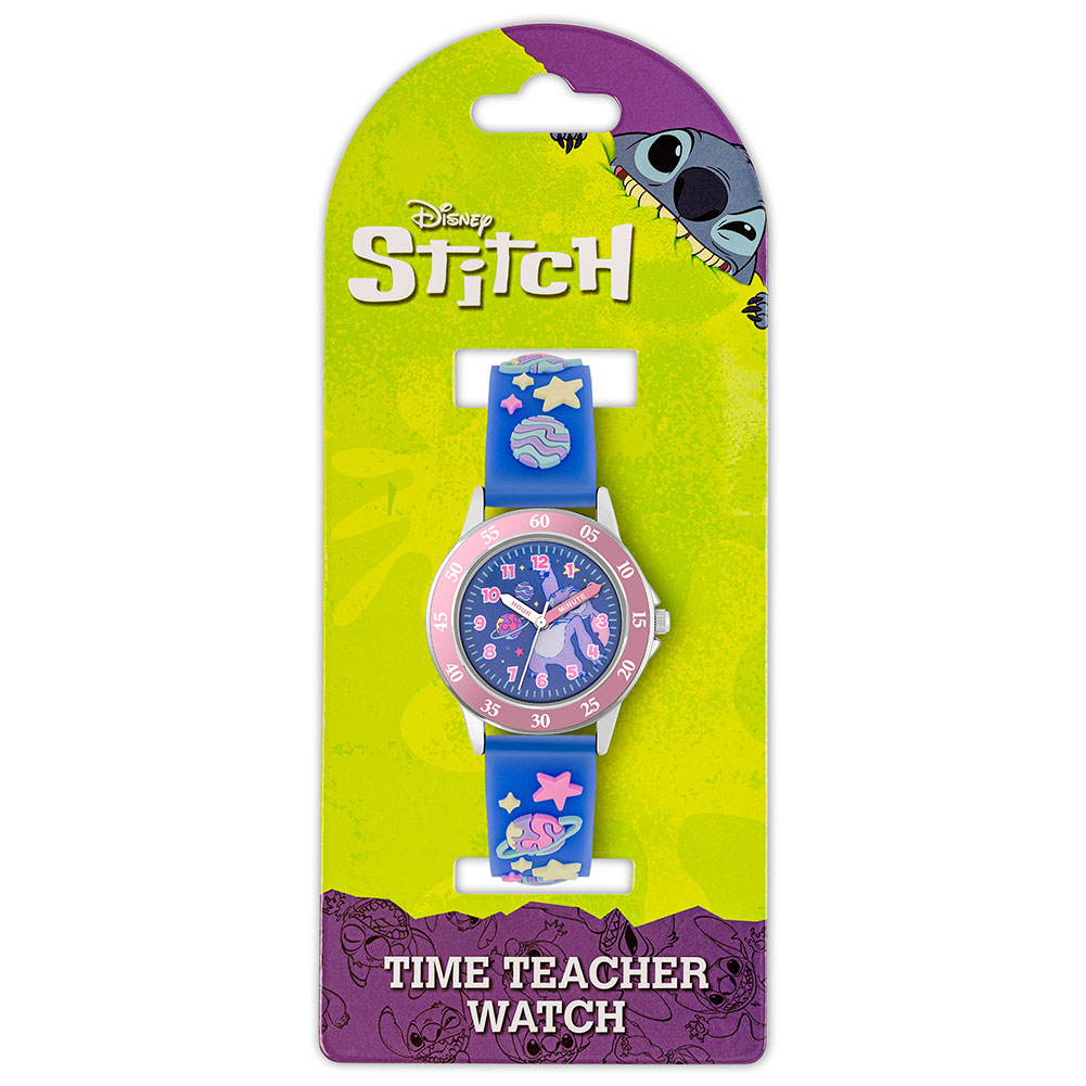 (image for) Lilo & Stitch Purple Junior Time Teacher Watch