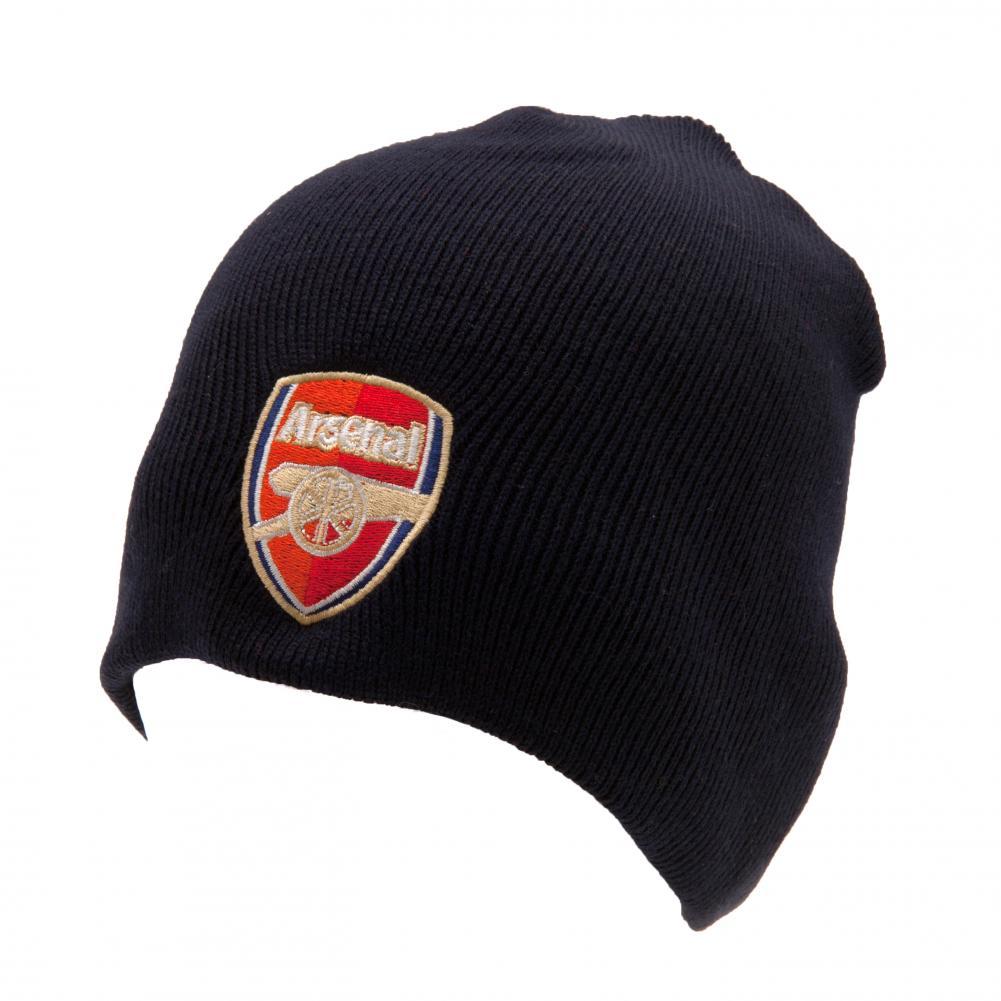 (image for) Arsenal FC Navy Crest Beanie