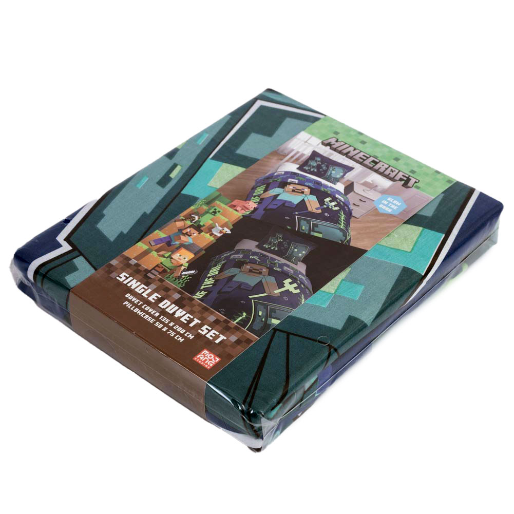 (image for) Minecraft Single Duvet Set