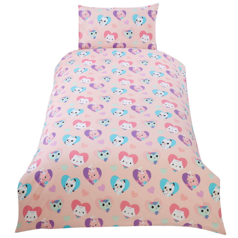 (image for) Gabbyâ€™s Dollhouse Hugs Single Duvet Set
