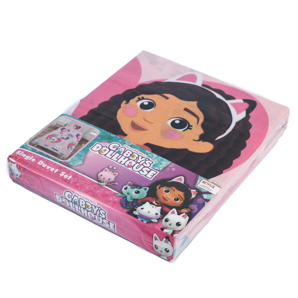 (image for) Gabbyâ€™s Dollhouse Hugs Single Duvet Set