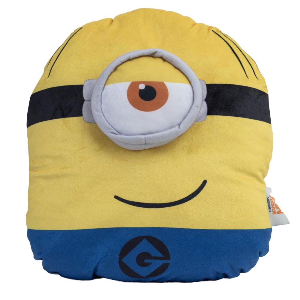 (image for) Despicable Me 4 Minion Shaped Cushion