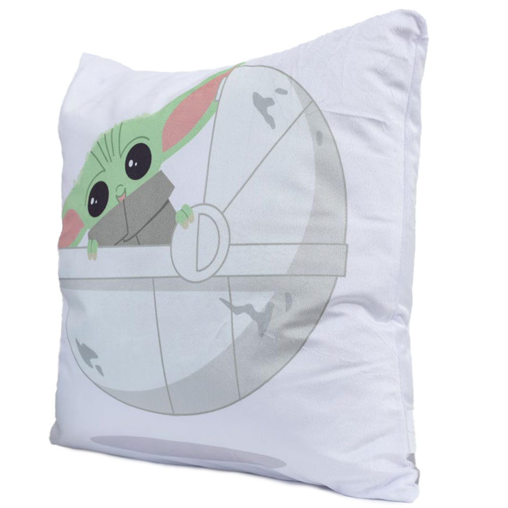 (image for) Star Wars: The Mandalorian Grogu Velvet Feel Cushion