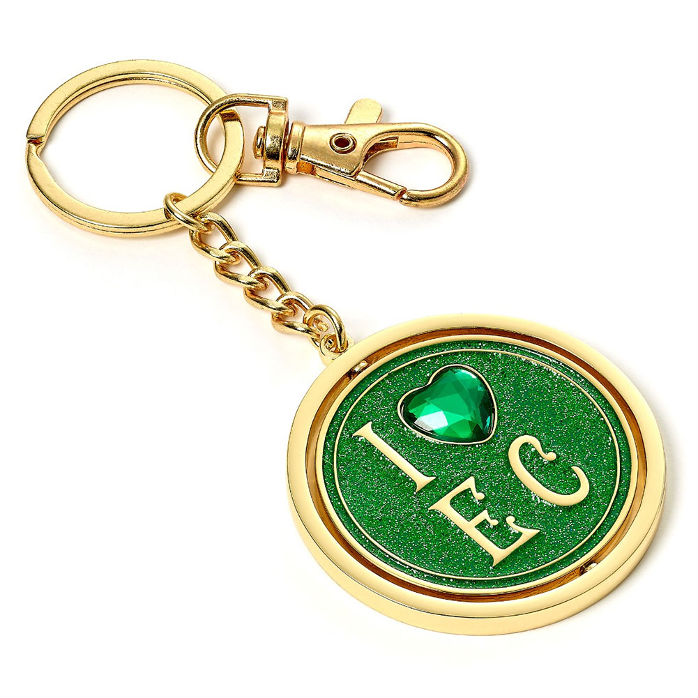 (image for) Wicked I Love Emerald City Spinner Keyring