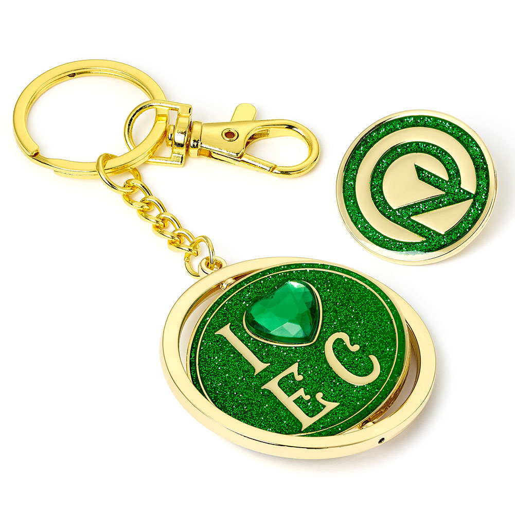 (image for) Wicked I Love Emerald City Keyring & Badge Set