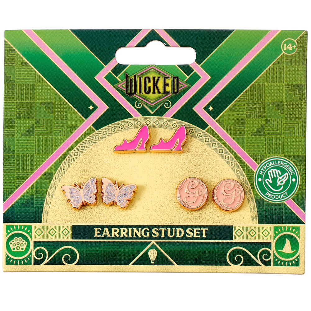 (image for) Wicked Glinda Stud Earrings Set