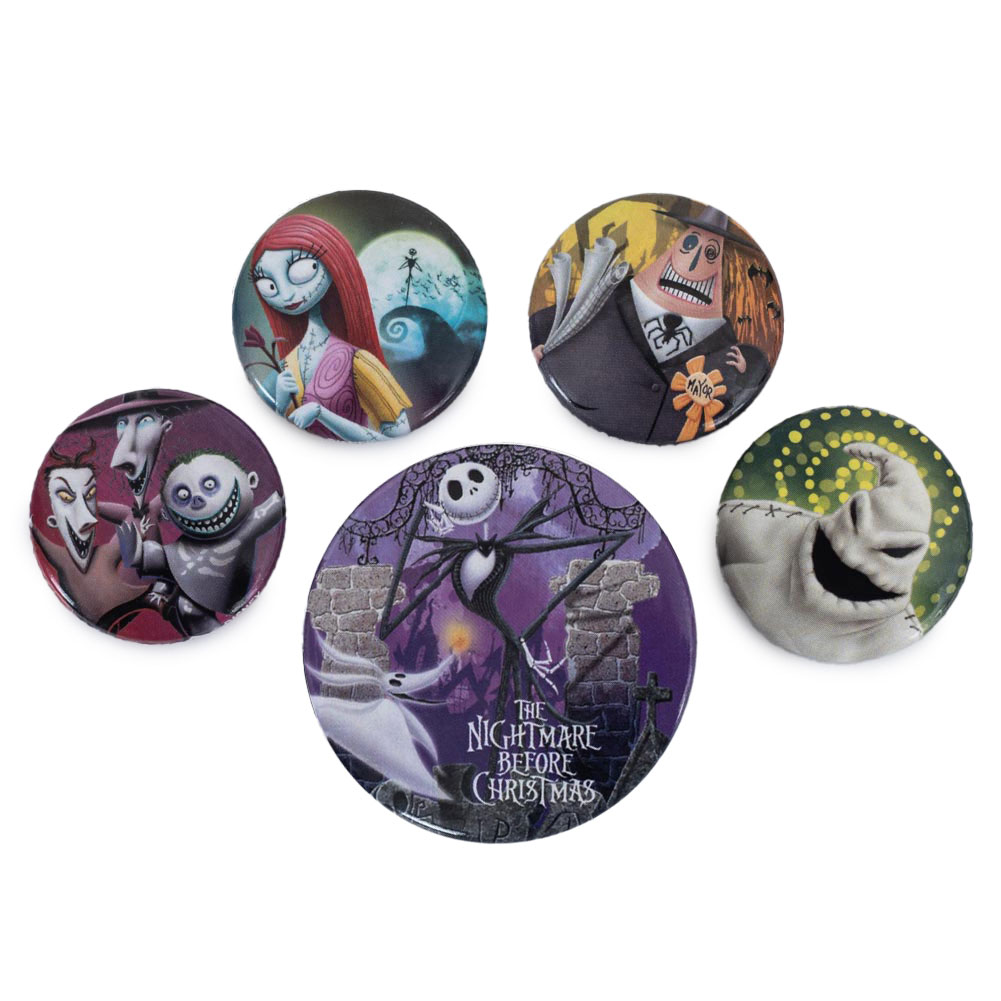 (image for) The Nightmare Before Christmas Button Badge Set