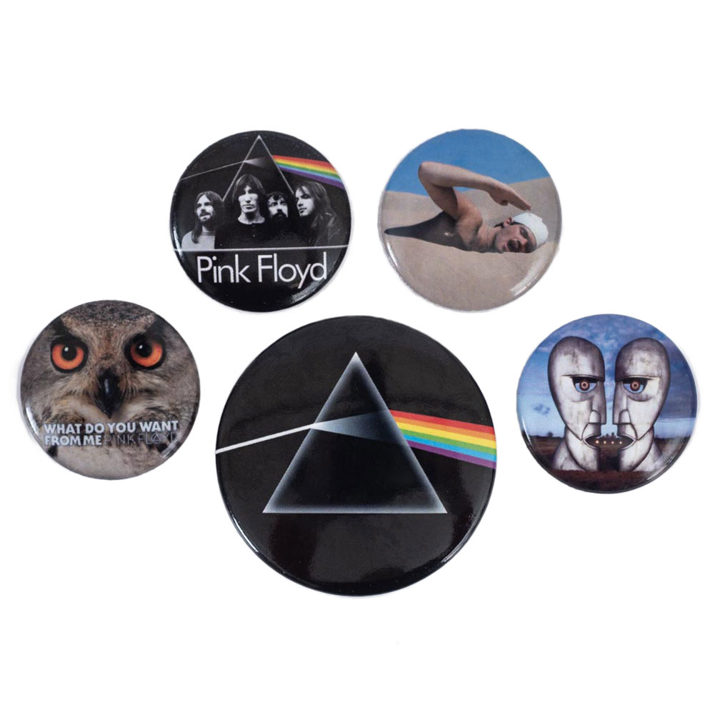 (image for) Pink Floyd Classic Button Badge Set