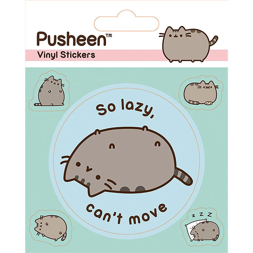(image for) Pusheen Lazy Stickers