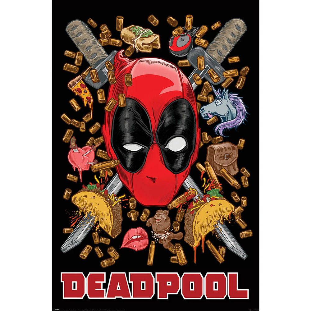(image for) Deadpool Chimichanga Poster 210