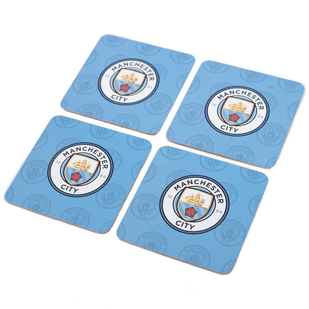 (image for) Manchester City FC 4pk Cork Coaster