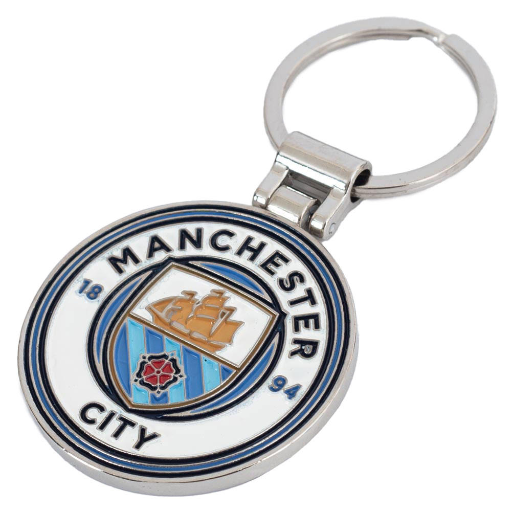 (image for) Manchester City FC Boxed Crest Keyring